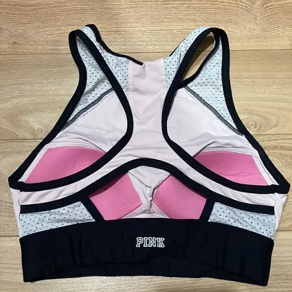 pink Victoria’s Secret sports bra top size xs - Picture 2 of 3
